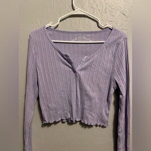 Aeropostale cropped long sleeve